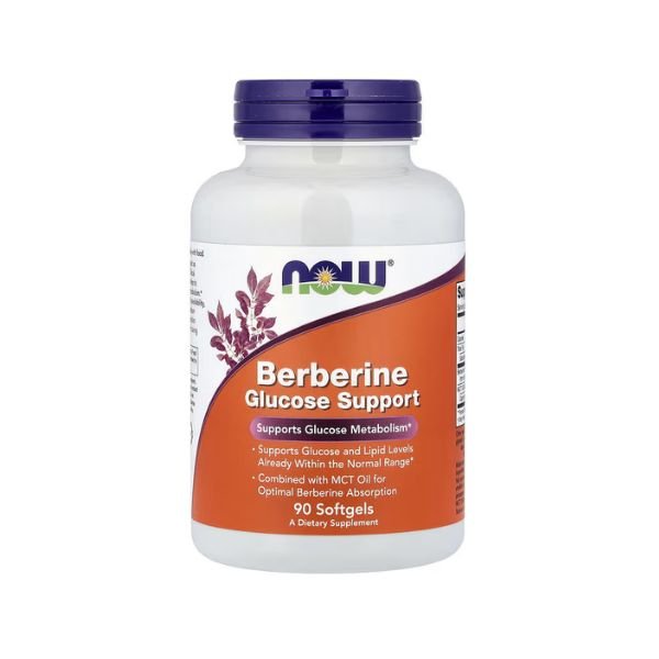 NOW Foods Berberine Glucose Support 60 Softgels in Pakistan thumbnail 2