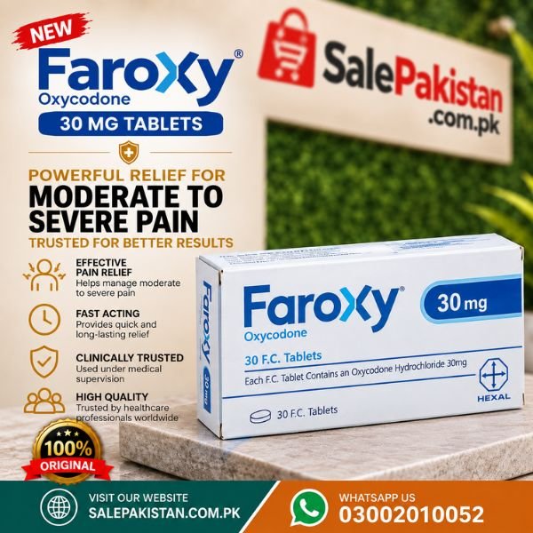Faroxy 30mg Oxycodone Tablet In Pakistan thumbnail 2