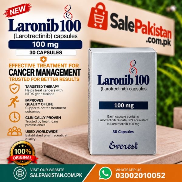 Laronib 100mg Larotrectinib Capsule In Pakistan thumbnail 2