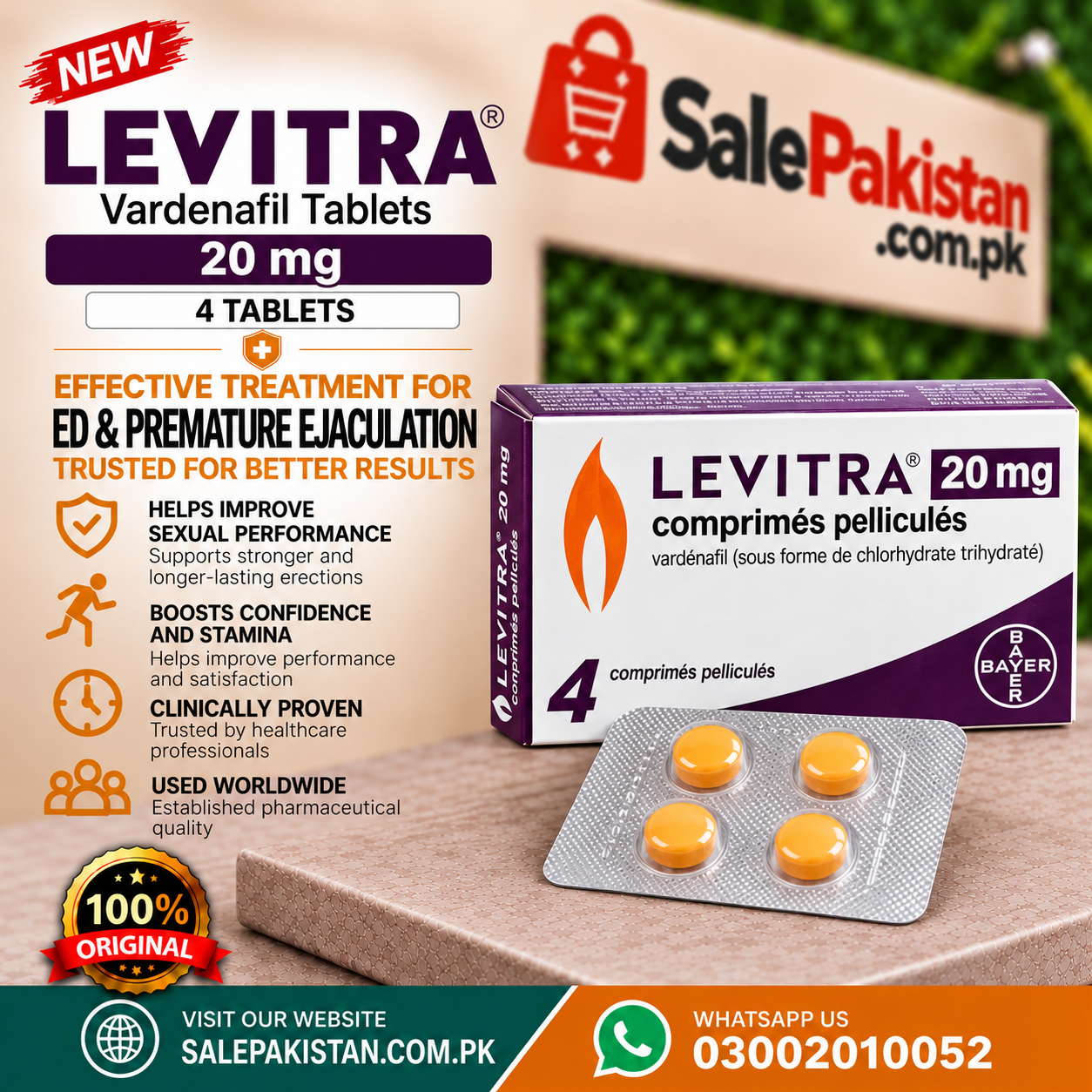 Levitra 20mg Tablets Price In Pakistan thumbnail 2