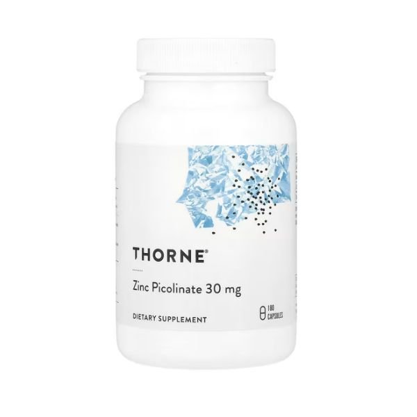 Thorne Zinc Picolinate, 30 mg, 60 Capsules Price in Pakistan thumbnail 3