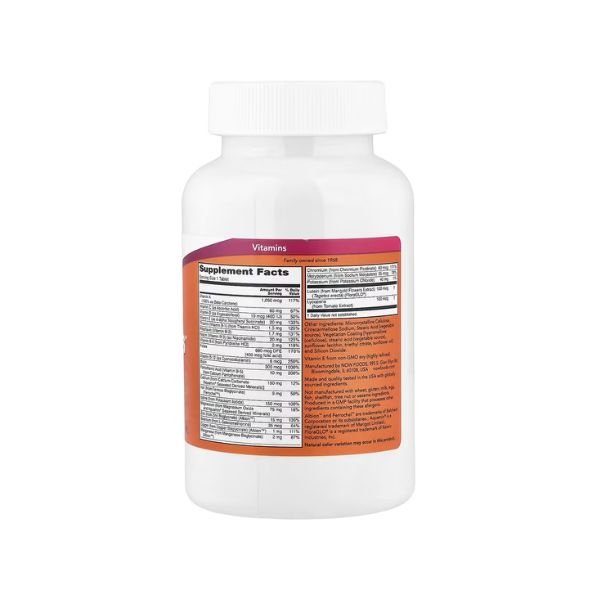 NOW Foods Daily Vits Multivitamin &amp; Mineral 250 Tablets in Pakistan thumbnail 2