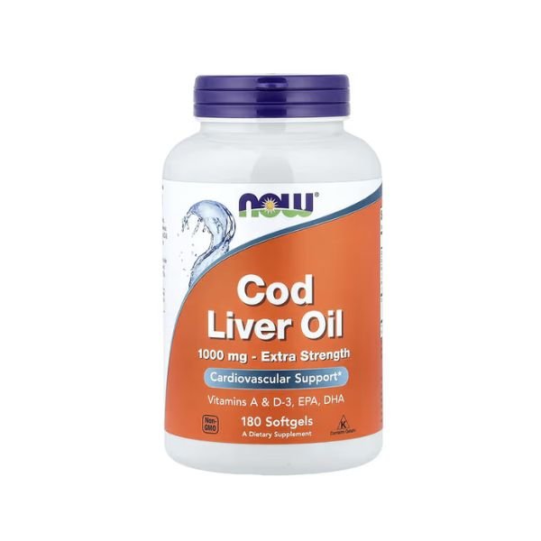 NOW Foods Cod Liver Oil 1000mg 90 Capsules Price in Pakistan thumbnail 3