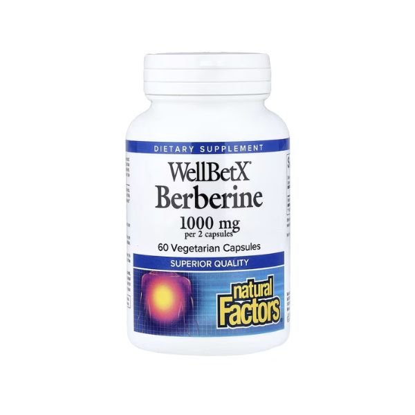 Natural Factors WellBetX Berberine 500mg 120 Capsules in Pakistan thumbnail 3