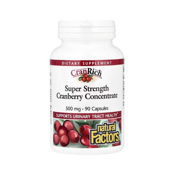 Natural Factors CranRich Cranberry Concentrate 500mg, 180 Capsules in Pakistan thumbnail 3