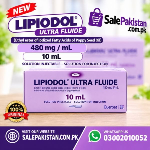 Lipiodol Ultra Fluide Injection 10ml In Pakistan