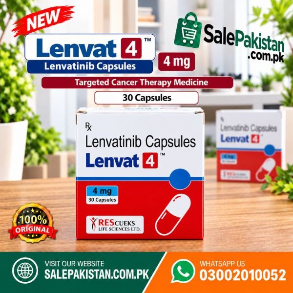 LenVat 4 – Lenvatinib Capsules 4 mg In Pakistan