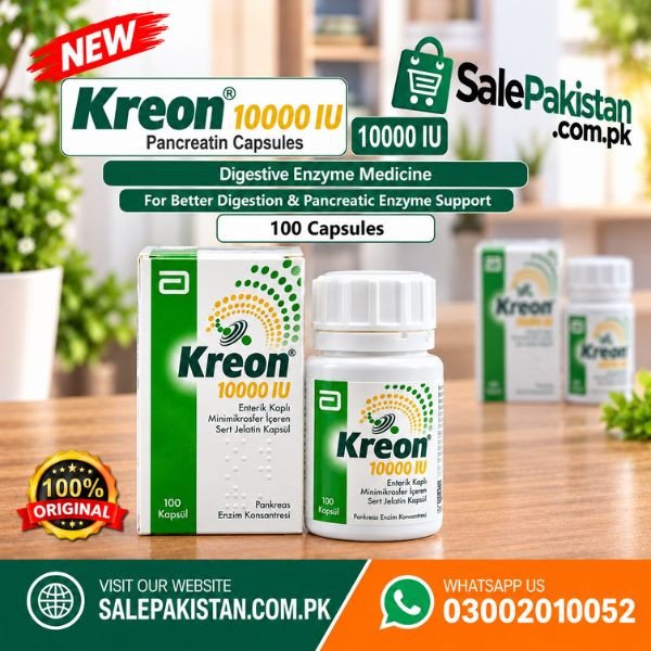 Kreon 10000 IU Capsules Price In Pakistan