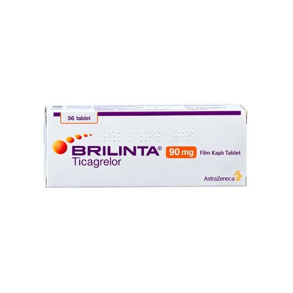 Brilinta 90 mg Tikagrelor Tablets In Pakistan