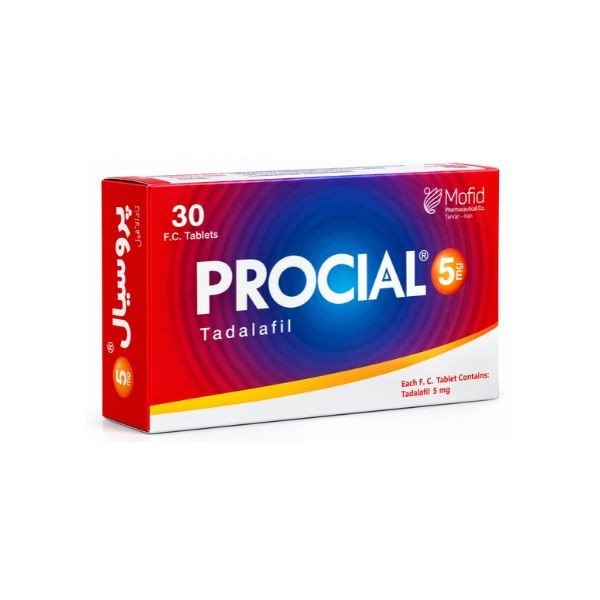 Procial 5mg Tadalafil 30 Tablets Price In Pakistan