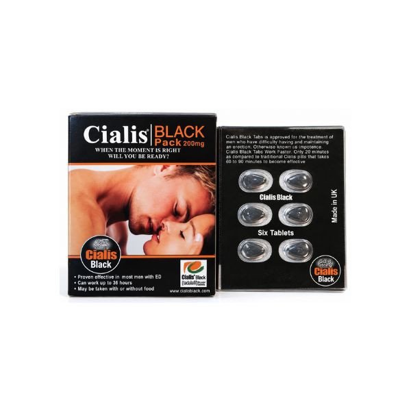Cialis Black 200mg 6 Tablets Price In Pakistan