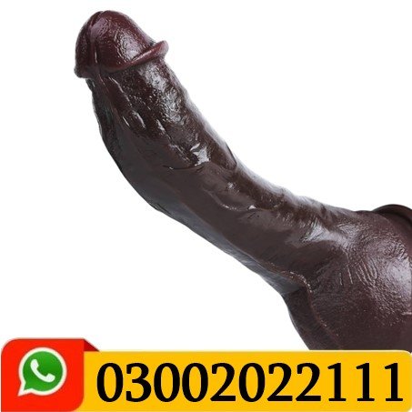 11 Inch Realistic Big Black Dildo | Lifelike Silicone Toy In Pakistan