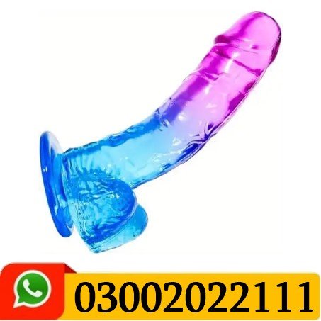 6 Realistic Clear Silicone Dildo in Pakistan