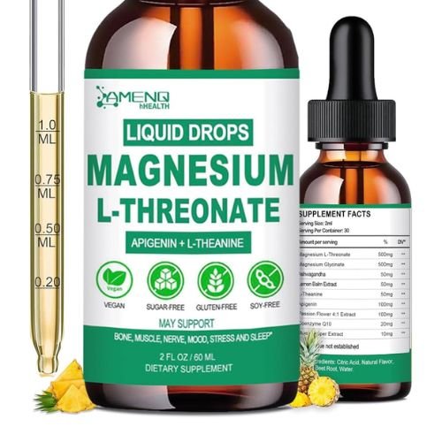 AMENQ hEALTH Magnesium L-Threonate Liquid Drops In Pakistan