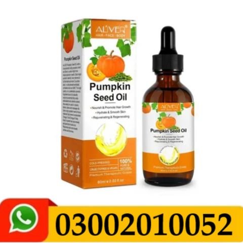 Aliver Hair Face-Body Pumpkin Seed Oil 60ml In Pakistan