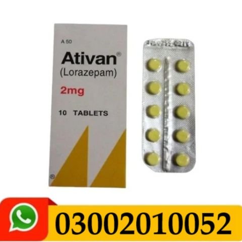 Ativan 2mg Tablets Price In Pakistan