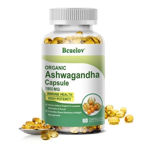 Bcuelov Organic Ashwagandha Capsules 1950mg In Pakistan