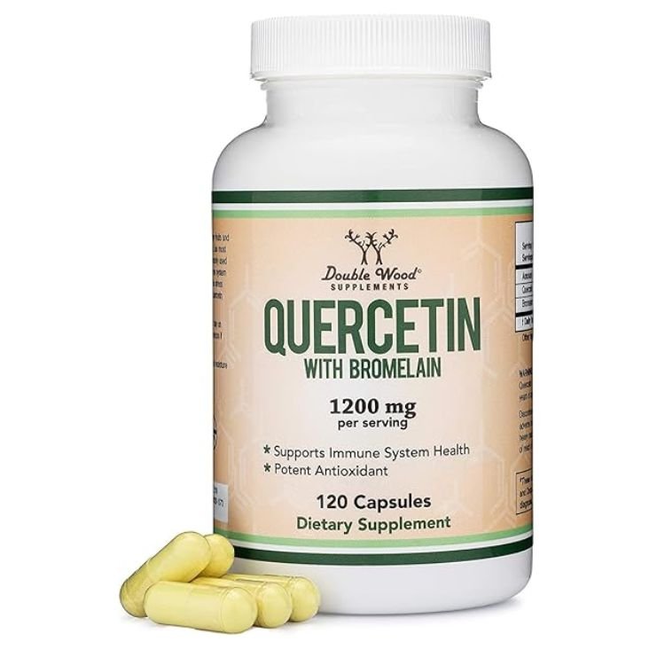 Double Wood Quercetin with Bromelain 1200 Mg Capsules in Pakistan