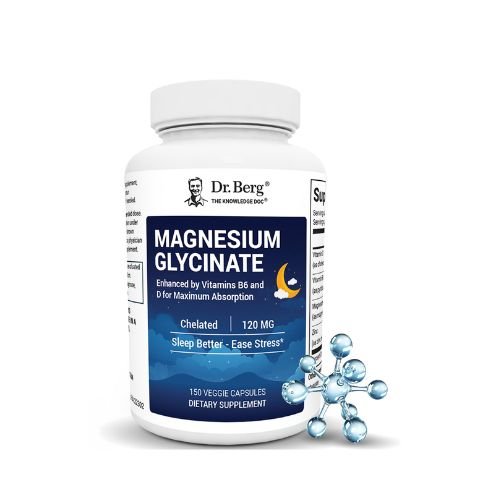 Dr. Berg Magnesium Glycinate 120mg Capsules In Pakistan