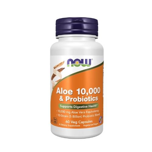Aloe 10000 & Probiotics, 60 Veg Capsules In Pakistan