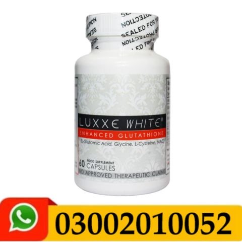 Luxxe White Enhanced Glutathione 775mg 60 Capsules In Pakistan