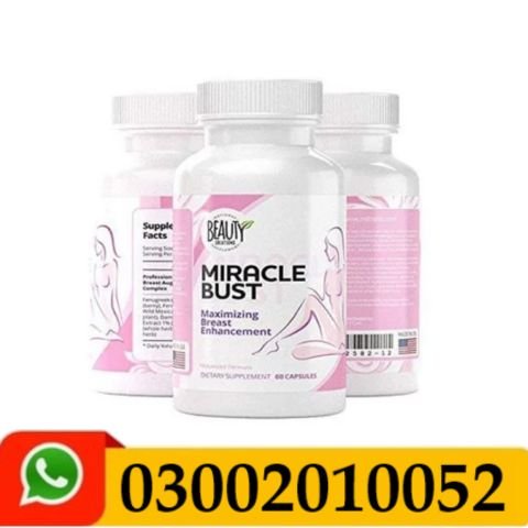 Miracle Bust Natural Breast Enhancement Capsules In Pakistan