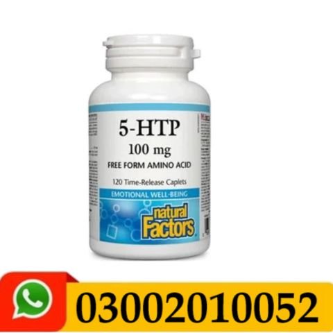 Natural Factors 5-HTP 100 mg 120 Capsules in Pakistan