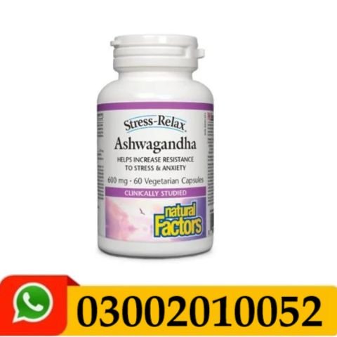 Natural Factors Ashwagandha 600mg in Pakistan