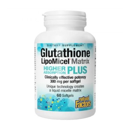 Natural Factors Glutathione LipoMicel Matrix 300 mg, 60 Capsules In Pakistan