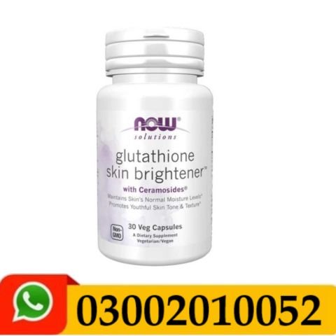 Now Solutions Glutathione Skin Brightener Capsules In Pakistan