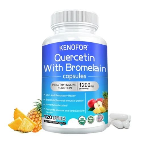 Quercetin 1200 mg with Bromelain and Zinc Supplement In Pakistan