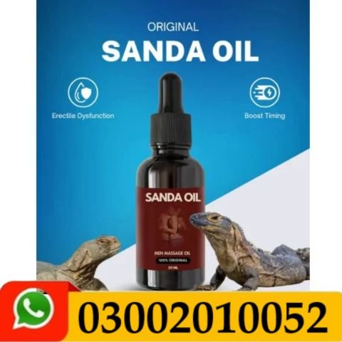 Sanda Oil Men Massage Oil Price in Pakistan