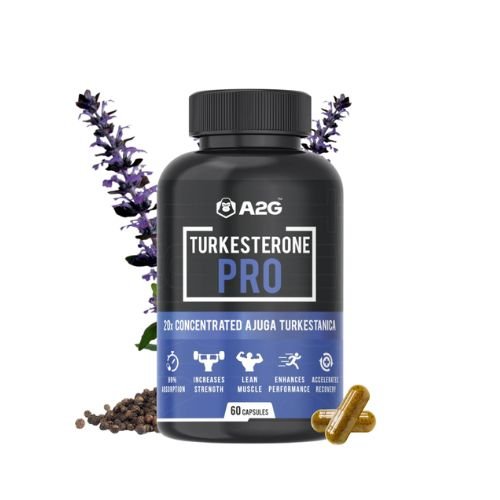 A2G TURKESTERONE PRO | Ajuga Turkestanica Extract for Muscle Growth in Pakistan