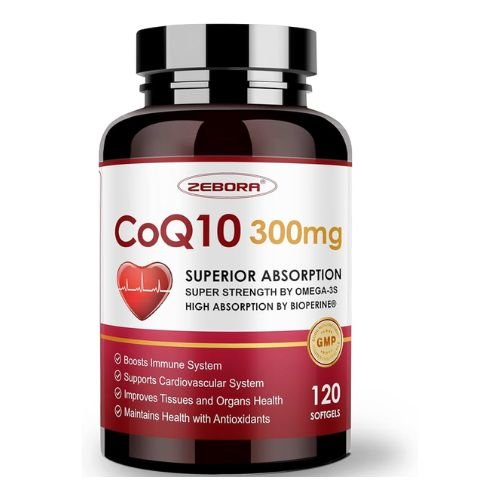 Zebora Co Q10 300mg Superior Absorption Softgels In Pakistan