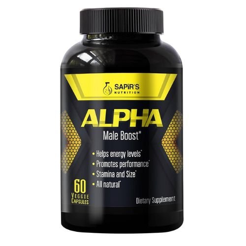 Sapir's Nutrition Alpha Male Boost Capsules in Pakistan