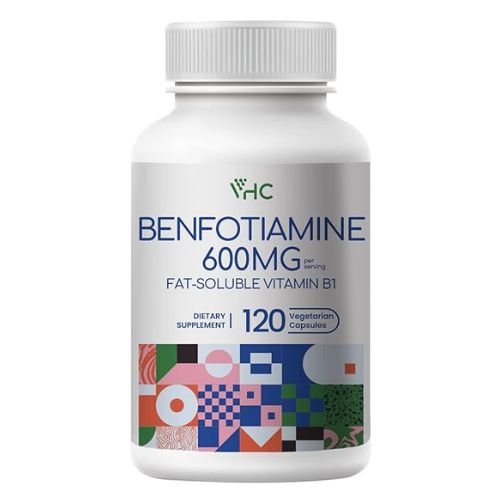 Vitamin B1 Benfotiamine Supplement 600mg, 120 Capsules In Pakistan